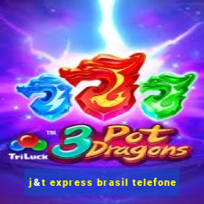 j&t express brasil telefone